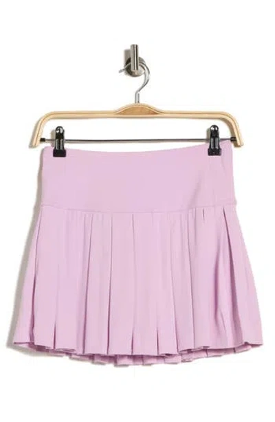 Dkny Women's Pique Pleated Tennis Skort In Purple