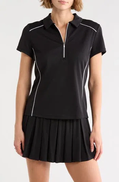 Dkny Court Pique Polo In Multi