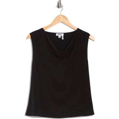 Dkny Cowl Neck Knit Tank