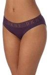 Dkny Cozy Boyfriend Bikini In Plum Perfect