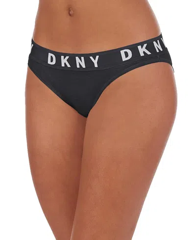 Dkny Cozy Boyfriend Bikini Underwear In Blue