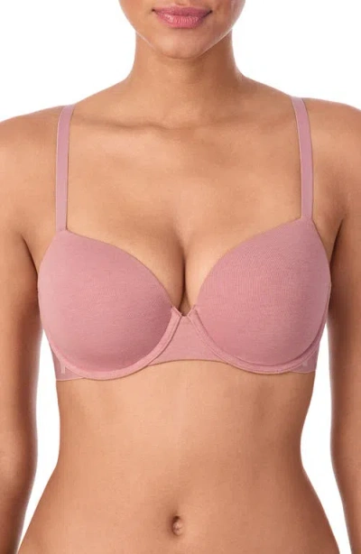 Dkny Cozy Boyfriend T-shirt Bra In Pink