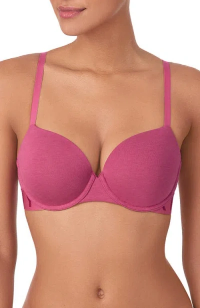 Dkny Cozy Boyfriend T-shirt Bra In Pink