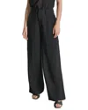 Dkny Crinkle Dressing Cargo Pant In Black