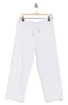 Dkny Crop Pants In White