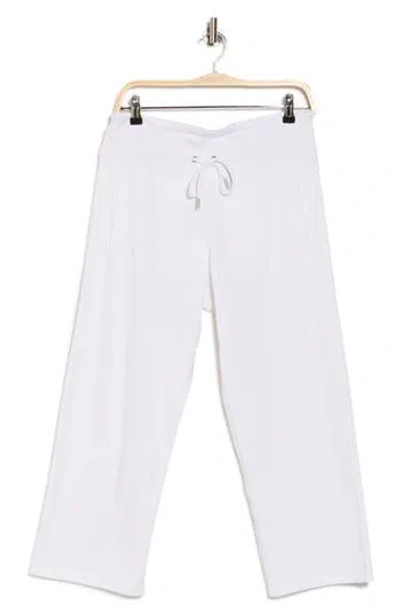 Dkny Crop Pants In White