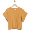 Dkny Crop Shoulder Crop T-shirt