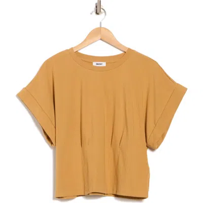 Dkny Crop Shoulder Crop T-shirt