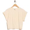 Dkny Crop Shoulder Crop T-shirt