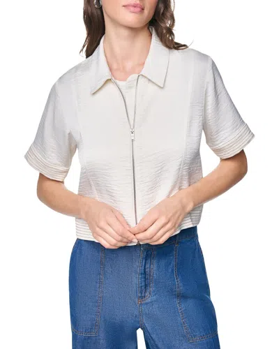 Dkny Crop Top In Neutral