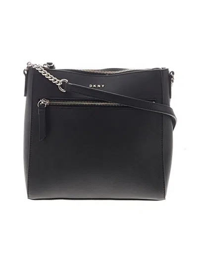 Pre-owned Dkny Crossbody Bag In Black
