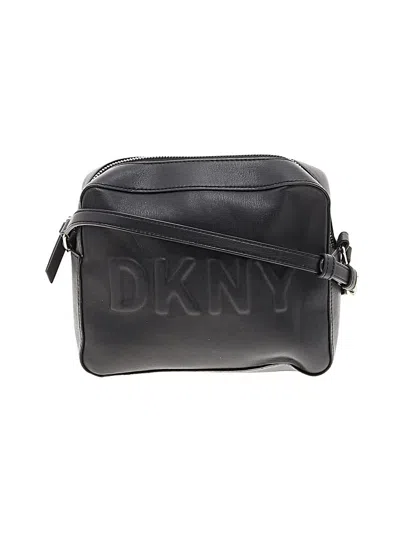 Pre-owned Dkny Crossbody Bag In Black