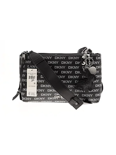 Pre-owned Dkny Crossbody Bag In Black
