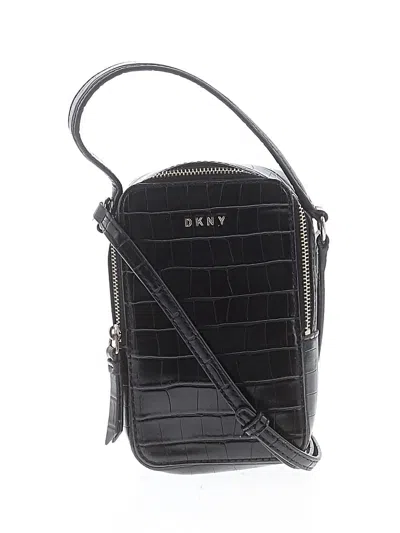 Pre-owned Dkny Crossbody Bag In Black