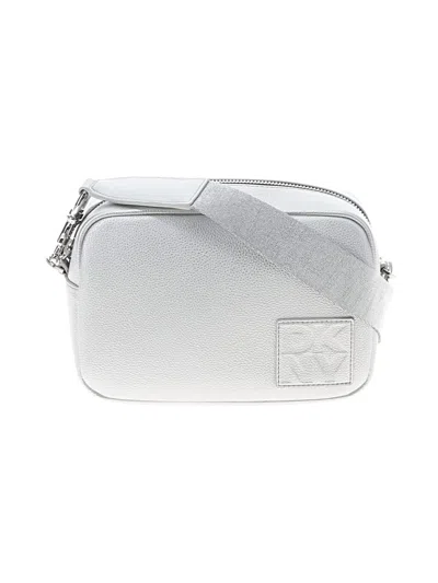 Pre-owned Dkny Crossbody Bag In White