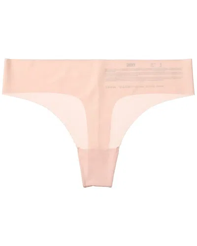 Dkny Cut Anywhere Thong In Pink