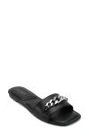 Dkny Dania Slide Sandal In Black