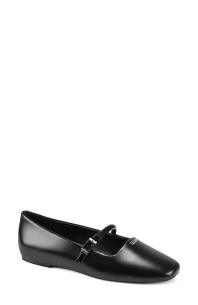 Dkny Danita Mary Jane Flat In Black