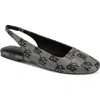 Dkny Darrow Slingback Flat In Black