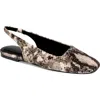 Dkny Darrow Slingback Flat In Neutral