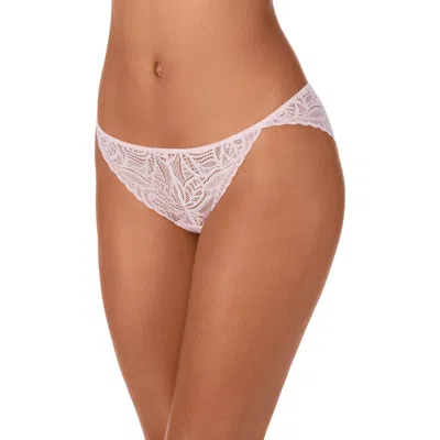 Dkny Deco Lace Bikini Cut Briefs In White