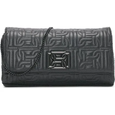 Dkny Delanie Clutch In Blk/black