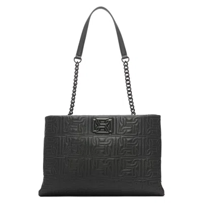 Dkny Delanie Tote In Black