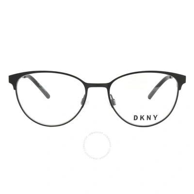 Dkny Demo Oval Ladies Eyeglasses Dk1030 001 52 In Black
