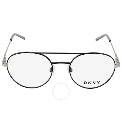 Dkny Demo Round Ladies Eyeglasses Dk1025 001 51 In Black