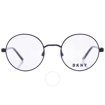 Dkny Demo Round Ladies Eyeglasses Dk3003 001 49 In Black