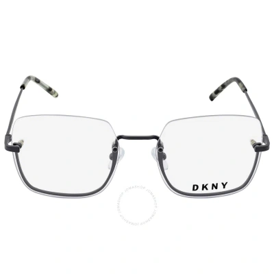 Dkny Demo Square Eyeglasses Dk1001 014 54 In Metallic