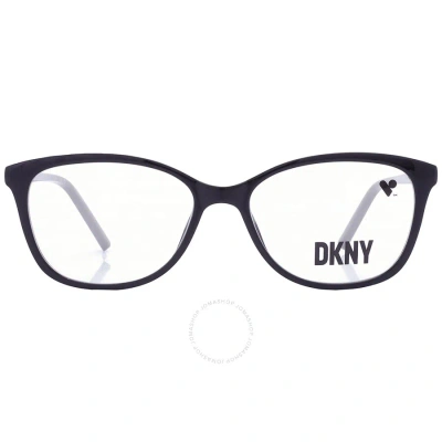 Dkny Demo Square Ladies Eyeglasses Dk5005 001 51 In Black