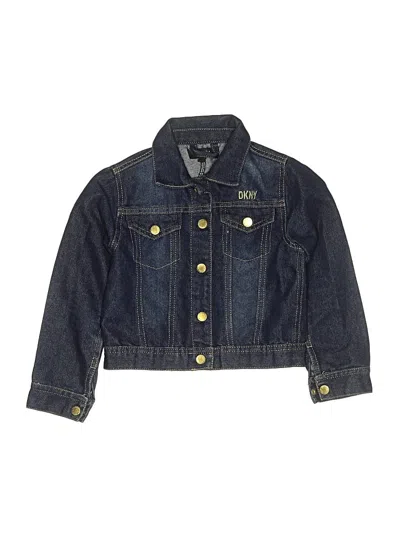 Pre-owned Dkny Kids' Denim Jacket In Blue