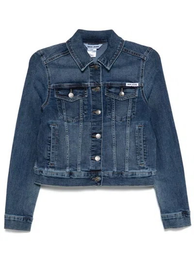 Dkny Denim Jacket In Blue