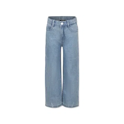 Dkny Kids' Denim Jeans For Girl With Sequins