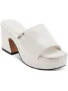 Dkny Desirae Platform Sandal In White