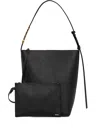 Dkny Detachable-pouch Tote Bag In Black