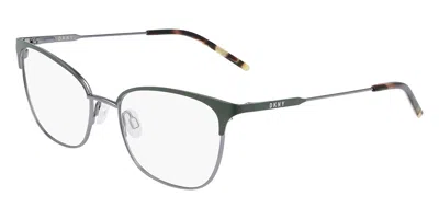 Dkny Dk1023 Men's Glasses, Green, Size 52 In Gray