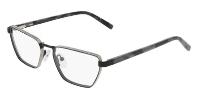 Dkny Dk1038 001 Occhiali Da Vista Neri Per Donna (solo Montatura) In Multi