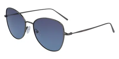 Dkny Dk104s 415 Occhiali Da Sole Grigi Per Donna In Gray