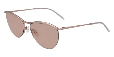 Dkny Dk107s 265 Occhiali Da Sole Rosa Per Donna In Gold