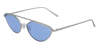 Dkny Dk109s 035 Occhiali Da Sole Argentati Per Donna In Blue