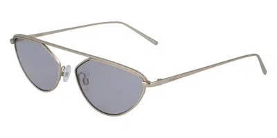 Dkny Dk109s 717 Occhiali Da Sole Oro Per Donna In Blue