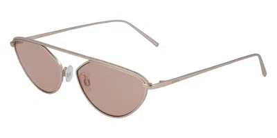 Dkny Dk109s 770 Occhiali Da Sole Oro Per Donna In Pink