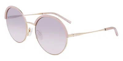 Dkny Dk115s 265 Men's Sunglasses Gold Size 56