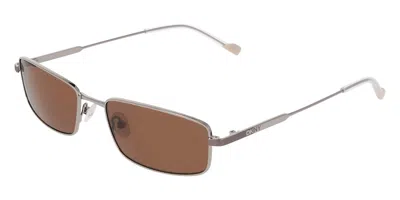 Dkny Dk119s 070 Occhiali Da Sole Gunmetal Per Donna In Brown