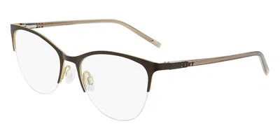 Dkny Dk3006 Men's Glasses, Brown, Size 52