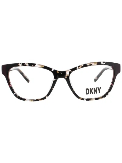 Dkny Dk5057 Eyeglasses In Black Tortoise/plum - Demo