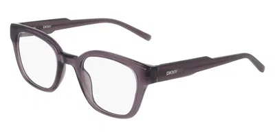 Dkny Dk5081 505 Women's Glasses Purple Size 49 - Free Lenses - Blue Light Block Available In Transparent Plum