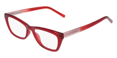 Dkny Dk5084 600 Women's Glasses Red Size 53 - Free Lenses - Blue Light Block Available In Transparent Rouge Red
